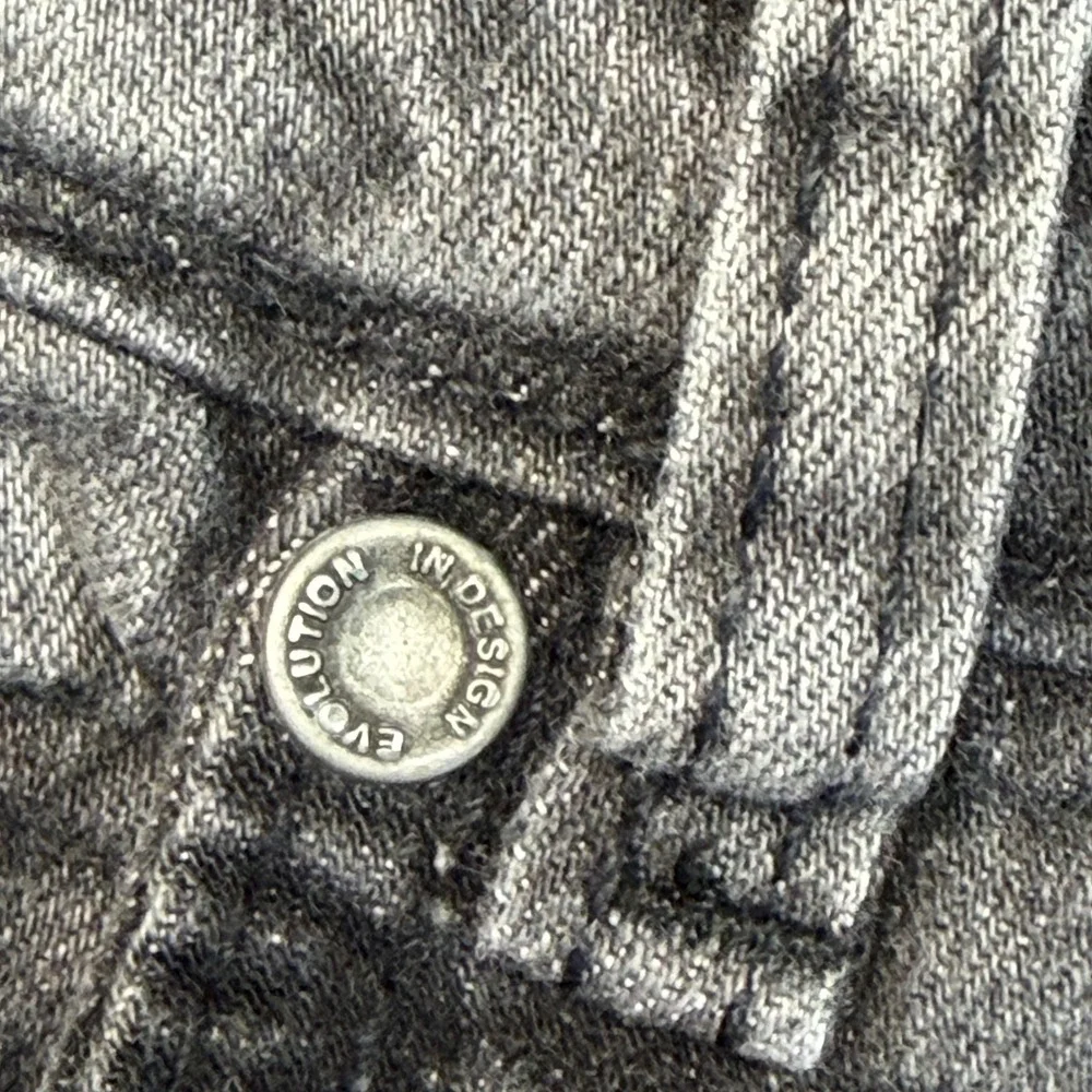 Evolution In Design Mens Distressed Slim Fit Gray Denim Jeans 29W 32L